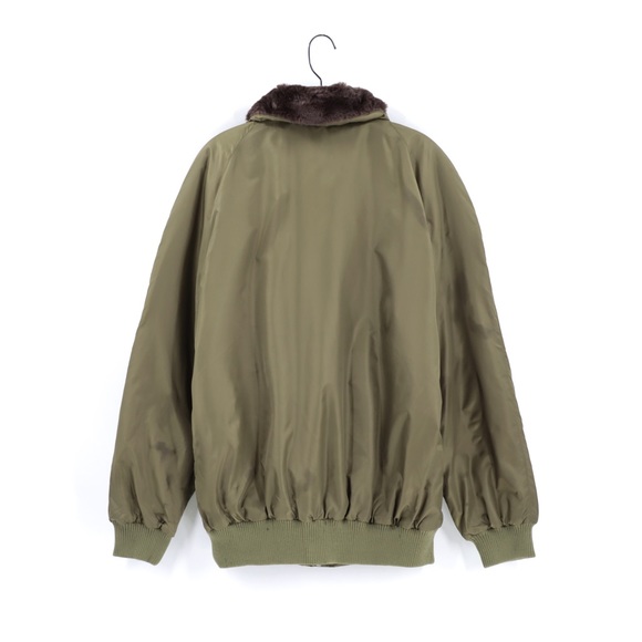 Nasty Gal - Faux fur collar oversized bomber jacket - Picture 3 of 4